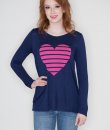 Heart Graphic Top by Fantastic Fawn