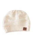 Ivory Knit Beanie by C.C.