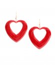 Cutout Heart Earrings by New Fashion