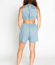Halter Side Cutout Romper by Hyfve