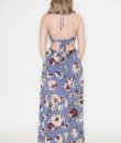 Floral Cutout Maxi Dress by Charme U