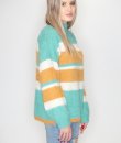 Striped Fuzzy Sweater by eesome