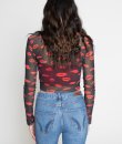 Mesh Lips Top by Blue Blush