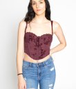 Sweetheart Crop Top by Bear Dance