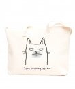 Stop Looking At Me Tote Bag