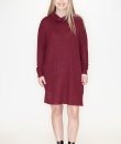 Turtle Neck Brushed Intermingle Knit Dress by Cherish