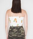 Pineapple Print Tube Top by Wild Honey