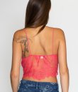 Mesh Lace Embroidered Bralette Top by HYFVE