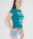 Sorry I'm Late Jade Tee by May 23