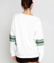 Philadelphia Eagles Oversized Striped Fleece by Junk Food