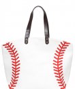 Baseball Tote Bag by Love of Fashion