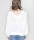 V-Neck Waffle Knit Top by La Miel
