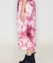 Side Slits Tie Dye Skirt by Timing