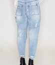 Slouch Patched Jeans by Insane Gene