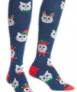 Santa Claws Knee High Socks by Sock It To Me