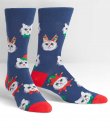 Santa Claws Crew Socks by Sock It To Me