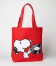 Peanuts Snoopy Music Is Life Tote Bag by Magpie