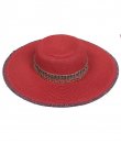 Red Straw Hat by C.C.