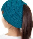 Messy Bun Beanie Tail by C.C.