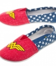 DC Comics Wonder Woman Slip On Shoes by Bioworld