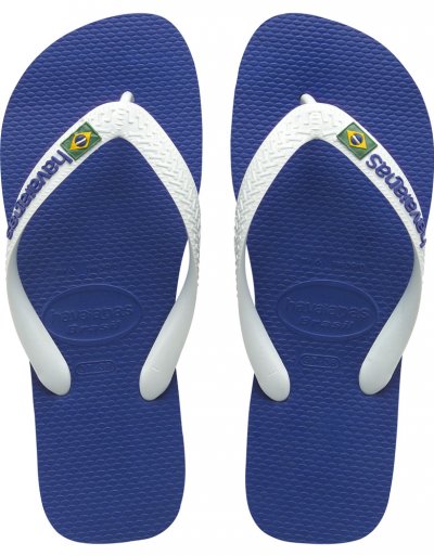 Navy Havaianas Brazil Logo Sandal